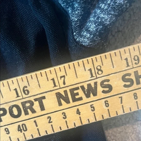 Free People Black and Gray Jean Jacket - Picture 9 of 9